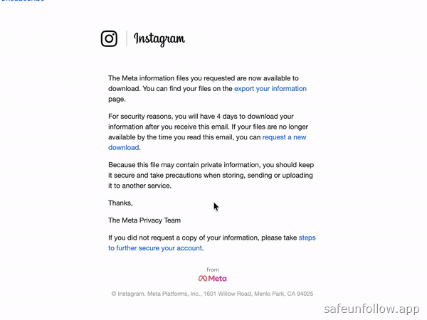 Wait for Email & Download
